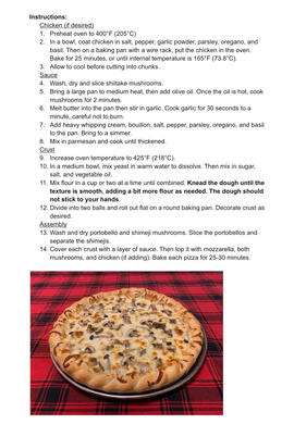 Mushroom Pizza Pg. 2